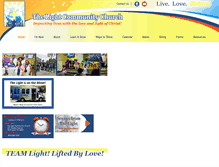 Tablet Screenshot of mylightcc.org